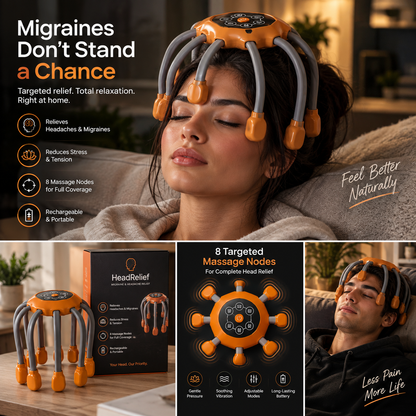 RELIVIA™ Head Massager